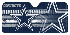 Dallas Cowboys Auto Sun Shade - 59''x27'' - Team Promark