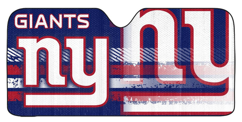 New York Giants Auto Sun Shade - 59''x27'' - Team Promark