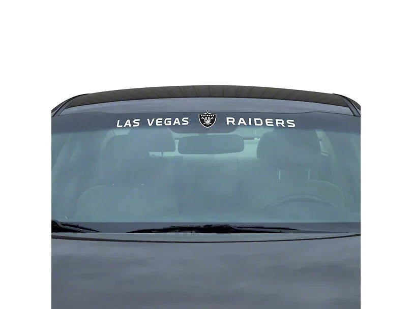 Las Vegas Raiders Decal 35x4 Windshield Style - Team Promark
