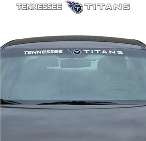 Tennessee Titans Decal 35x4 Windshield Style - Team Promark