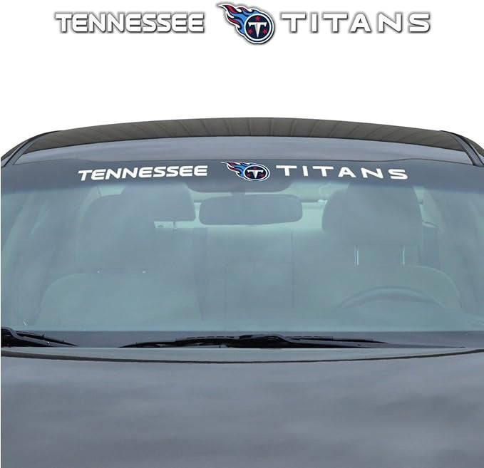 Tennessee Titans Decal 35x4 Windshield Style - Team Promark