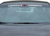 Louisville Cardinals Decal 35x4 Windshield Style - Team Promark