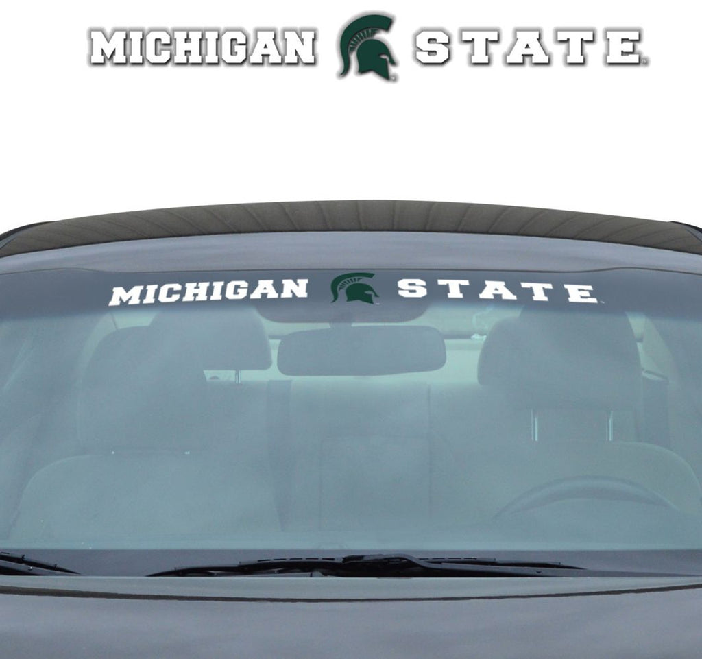 Michigan State Spartans Decal 35x4 Windshield - Team Promark
