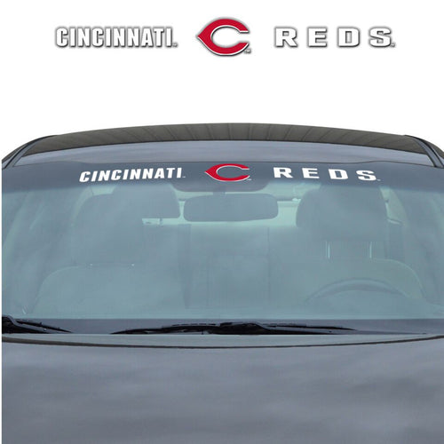 Cincinnati Reds Decal 35x4 Windshield - Team Promark