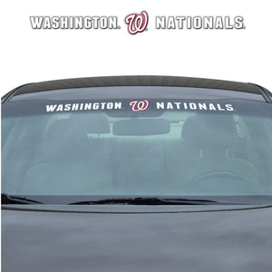 Washington Nationals Decal 35x4 Windshield - Team Promark
