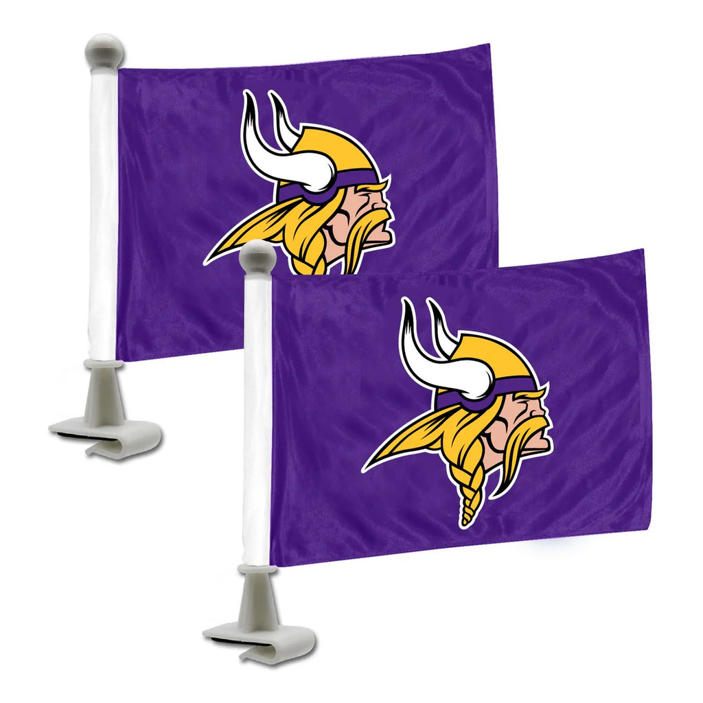 Minnesota Vikings Flag Set 2 Piece Ambassador Style - Team Promark