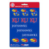 Kansas Jayhawks Decal Set Mini 12 Pack - Team Promark