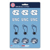 North Carolina Tar Heels Decal Set Mini 12 Pack - Team Promark