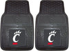 Cincinnati Bearcats Car Mats Heavy Duty 2 Piece Vinyl - Special Order - Logo Brands