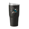 San Jose Sharks Tumbler 30oz Flipside Powder Coat - Logo Brands