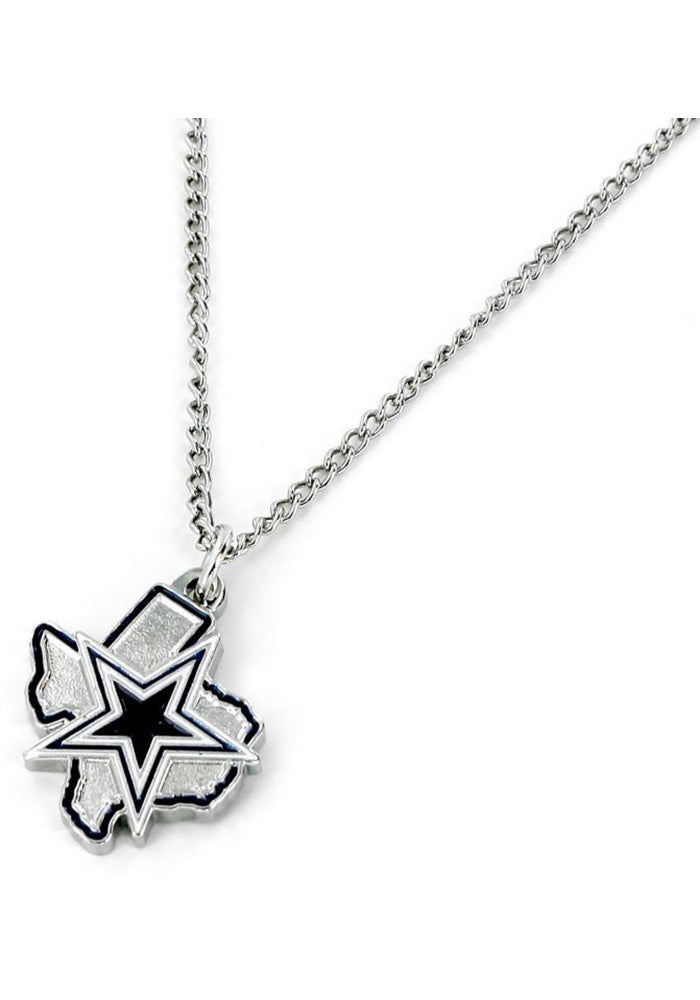 Dallas Cowboys Necklace State Design - Aminco