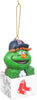 Boston Red Sox Ornament Tiki Design - Evergreen