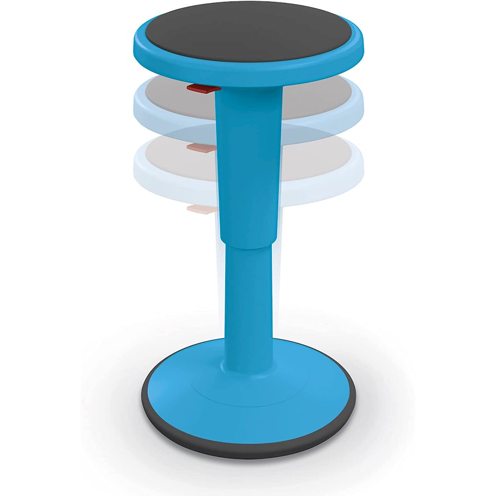 Hierarchy Height Adjustable Grow Stool- Short Stool (Blue) - BALT