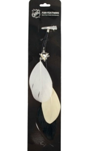 Pittsburgh Penguins Team Color Feather Hair Clip - Little Earth