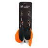 Philadelphia Flyers Team Color Feather Earrings CO - Little Earth