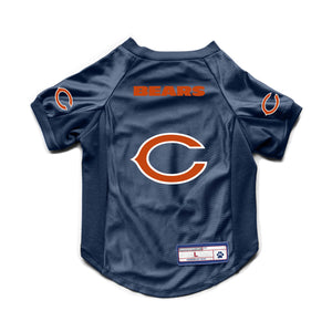 Chicago Bears Pet Jersey Stretch Size M - Little Earth