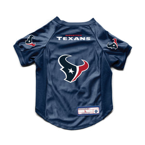 Houston Texans Pet Jersey Stretch Size M - Little Earth