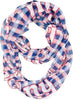 New York Giants Infinity Scarf - Plaid - Little Earth