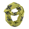 New Orleans Saints Scarf Infinity Style Alternate - Little Earth