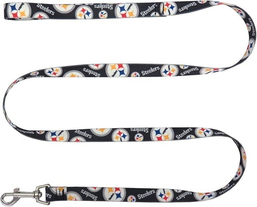 Pittsburgh Steelers Pet Leash 0.75x60 - Little Earth