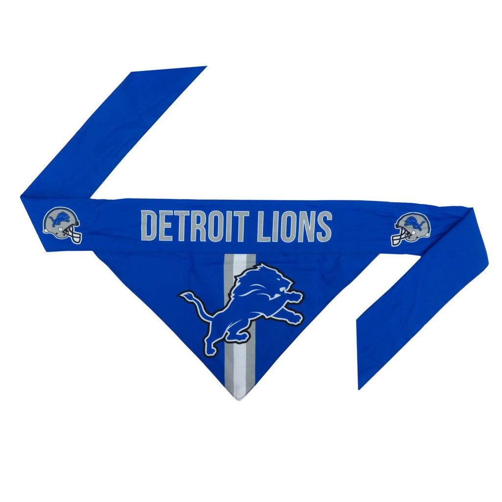 Detroit Lions Pet Bandanna Size S - Little Earth