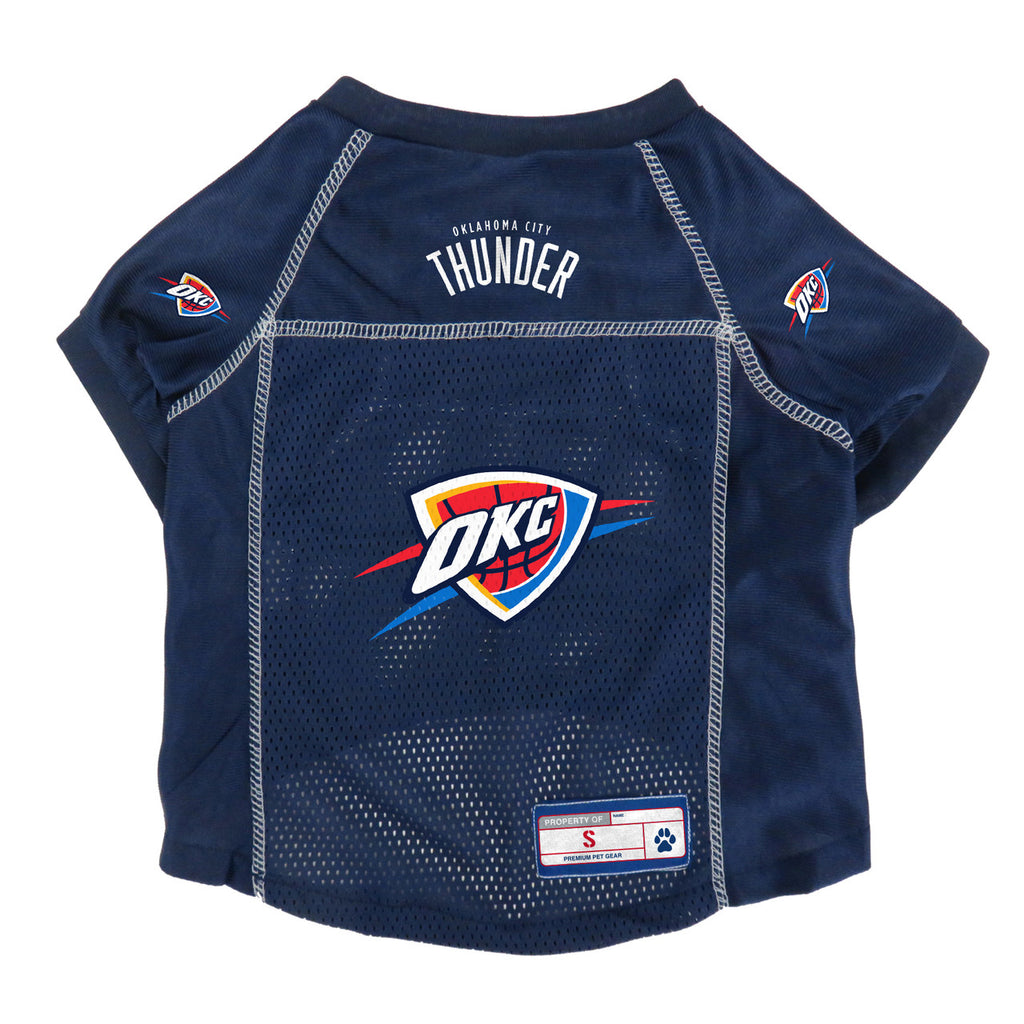 Oklahoma City Thunder Pet Jersey Size S - Little Earth