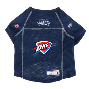 Oklahoma City Thunder Pet Jersey Size L - Little Earth