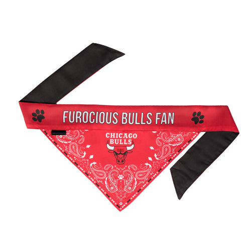 Chicago Bulls Pet Bandanna Size L - Little Earth