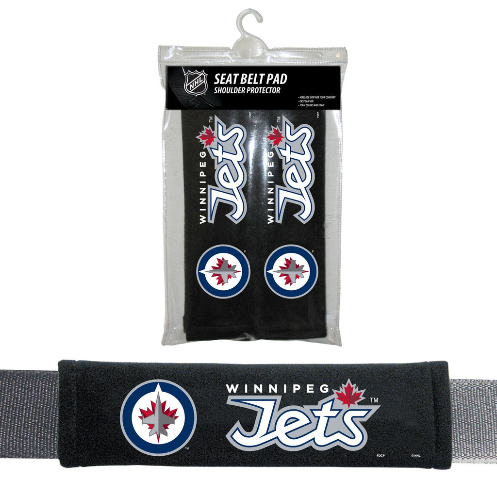Winnipeg Jets Seat Belt Pads CO - Fremont Die