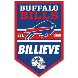 Buffalo Bills Sign 11x17 Wood Chevron - WinCraft