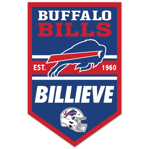 Buffalo Bills Sign 11x17 Wood Chevron - WinCraft