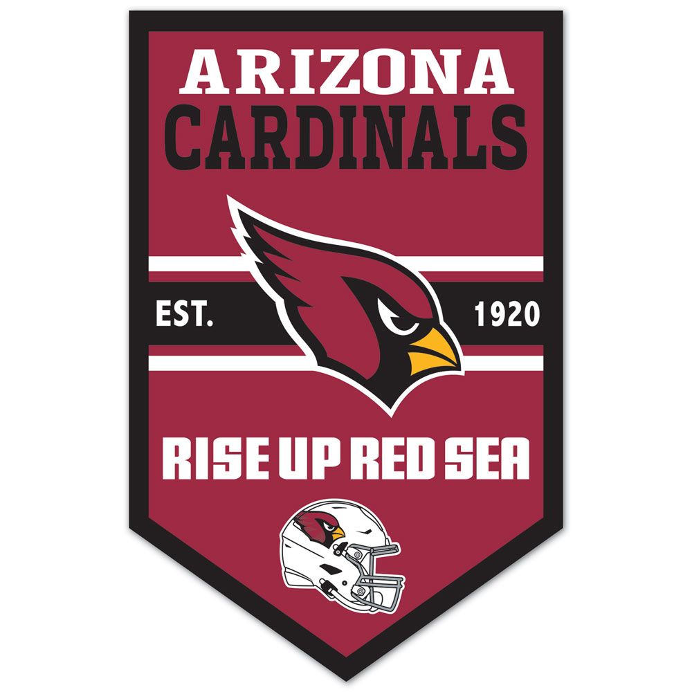 Arizona Cardinals Sign 11x17 Wood Chevron - WinCraft