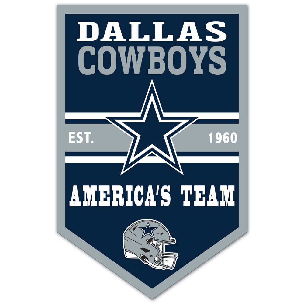 Dallas Cowboys Sign 11x17 Wood Chevron - WinCraft