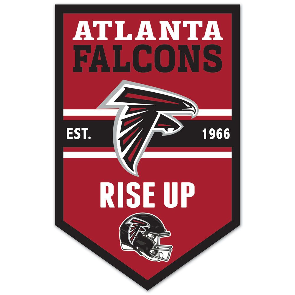 Atlanta Falcons Sign 11x17 Wood Chevron - WinCraft