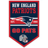 New England Patriots Sign 11x17 Wood Chevron - WinCraft
