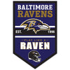 Baltimore Ravens Sign 11x17 Wood Chevron - WinCraft