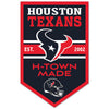 Houston Texans Sign 11x17 Wood Chevron - WinCraft