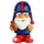 New York Giants Garden Gnome - Mad Hatter -
