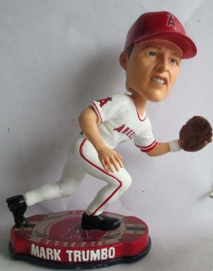 Los Angeles Angels Mark Trumbo Forever Collectibles Baseball Base Bobblehead CO - Forever Collectibles