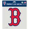 Boston Red Sox Decal 8x8 Perfect Cut Color B Logo - WinCraft
