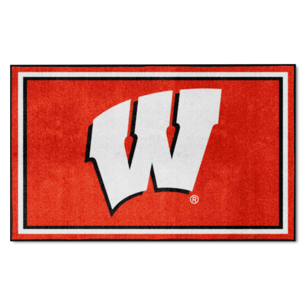 Fanmats - University of Wisconsin 4x6 Rug 44''x71''