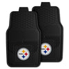 Fanmats - NFL - Pittsburgh Steelers 2-pc Vinyl Car Mat Set 17''x27''