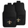 Fanmats - NFL - New Orleans Saints 2-pc Vinyl Car Mat Set 17''x27''