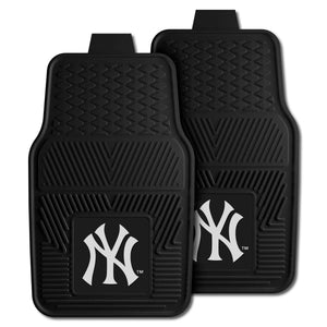 Fanmats - MLB - New York Yankees 2-pc Vinyl Car Mat Set 17''x27''