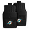 Fanmats - NFL - Miami Dolphins 2-pc Vinyl Car Mat Set 17''x27''