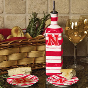Nebraska Cornhuskers Ceramic Dipping Set CO - The Memory Company