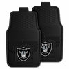 Fanmats - NFL - Oakland Raiders 2-pc Vinyl Car Mat Set 17''x27''