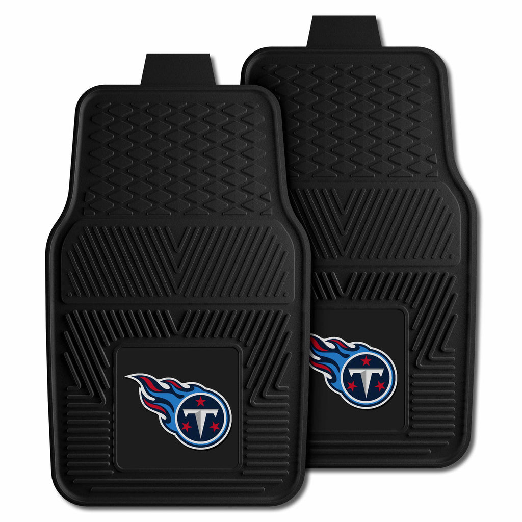 Fanmats - NFL - Tennessee Titans 2-pc Vinyl Car Mat Set 17''x27''