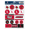 Louisville Cardinals Decal Sheet 5x7 Vinyl - WinCraft