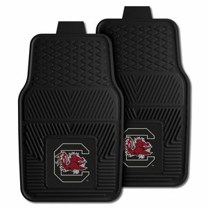 Fanmats - University of South Carolina 2-pc Vinyl Car Mat Set 17''x27''
